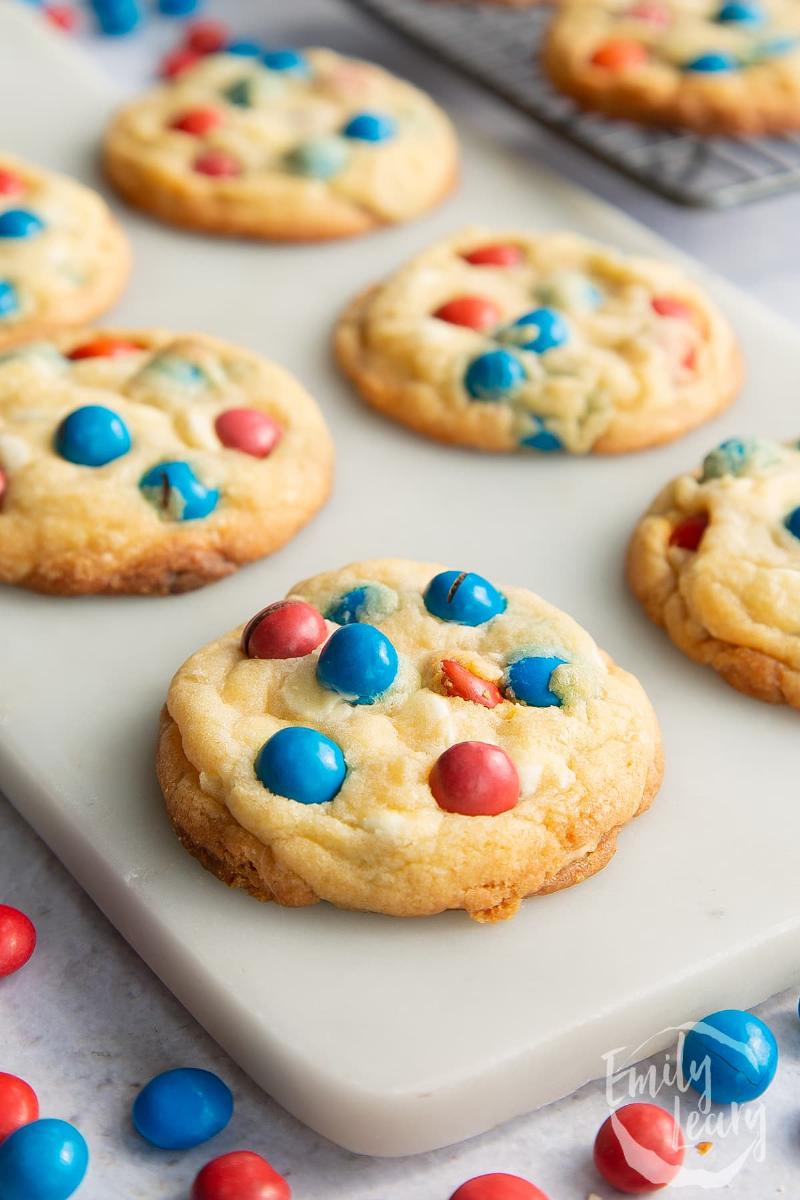 Fourth of July Cookies in Container