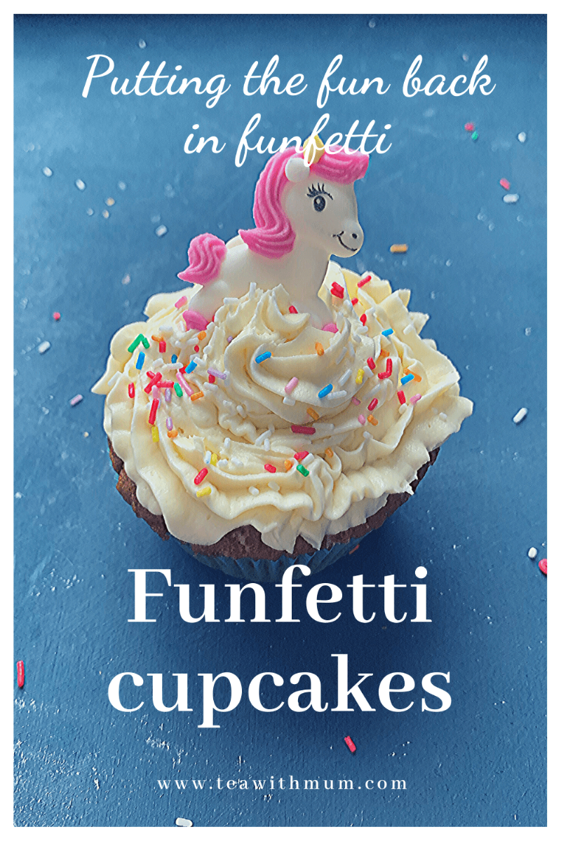 Perfectly Frosted Funfetti Cupcakes