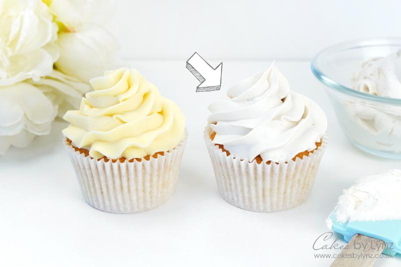 Variations of Frosted White Cupcakes