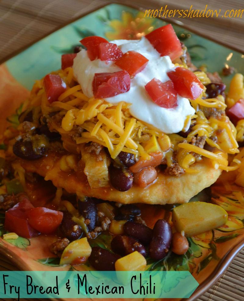 Fry Bread Served with Various Toppings