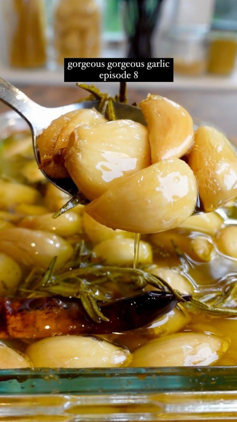 Garlic Butter Ingredients Prep