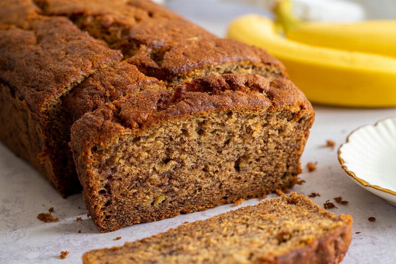 Ripe bananas for gluten-free banana bread