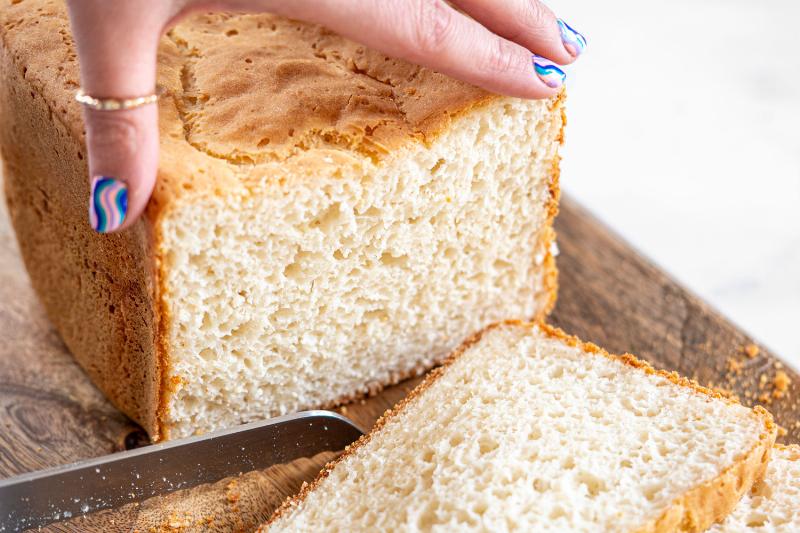 Gluten-Free Bread Baking in Oven