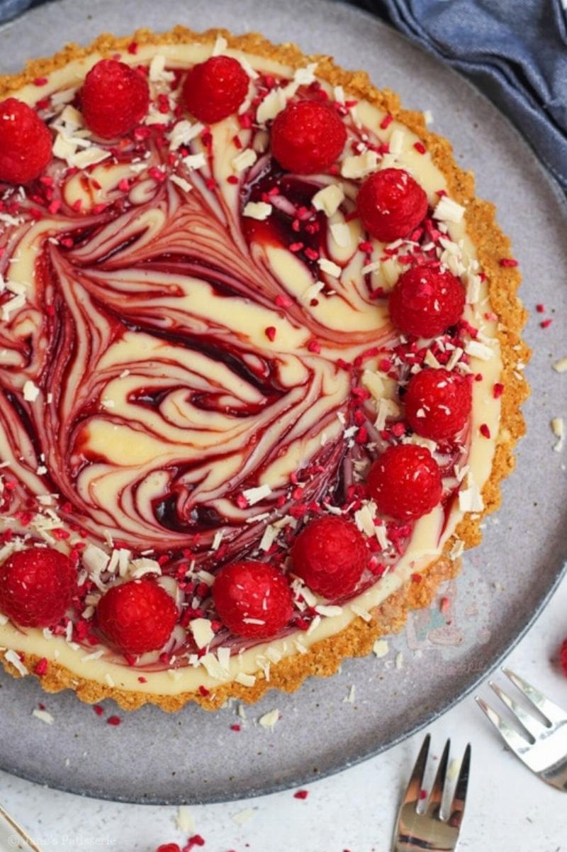 Gluten-Free Chocolate Raspberry Cake with Raspberry Coulis