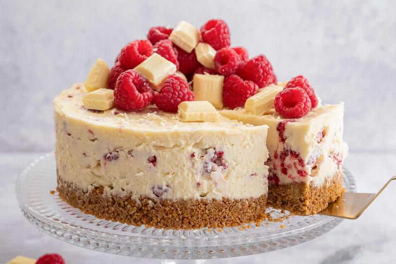 Gluten-Free Chocolate Raspberry Cheesecake