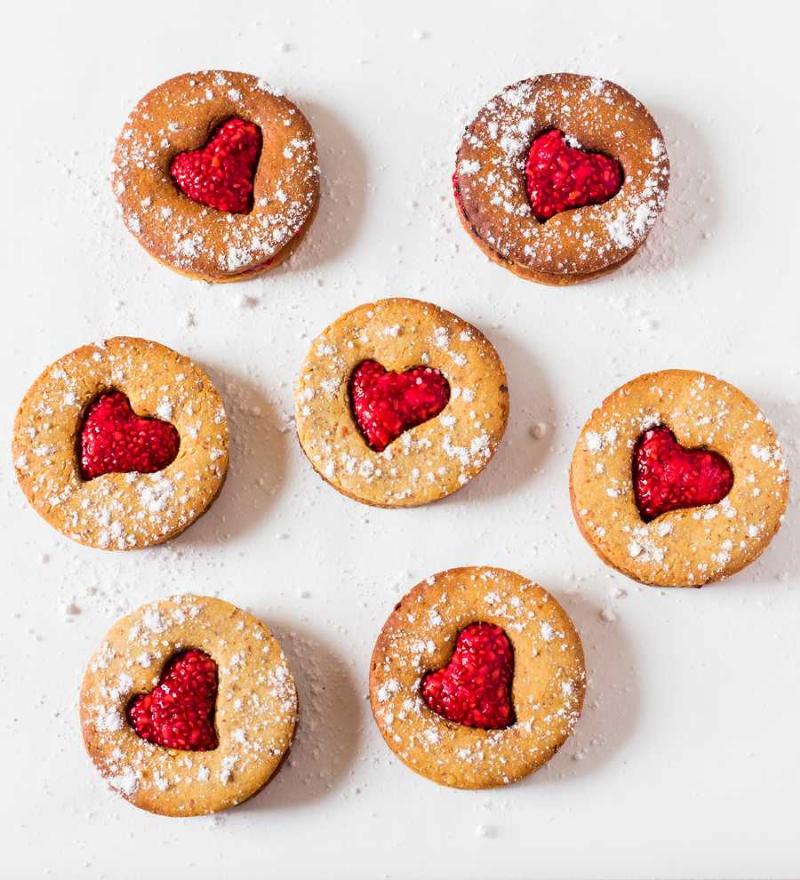 Gluten-Free Peanut Butter Cookies on a Cooling Rack