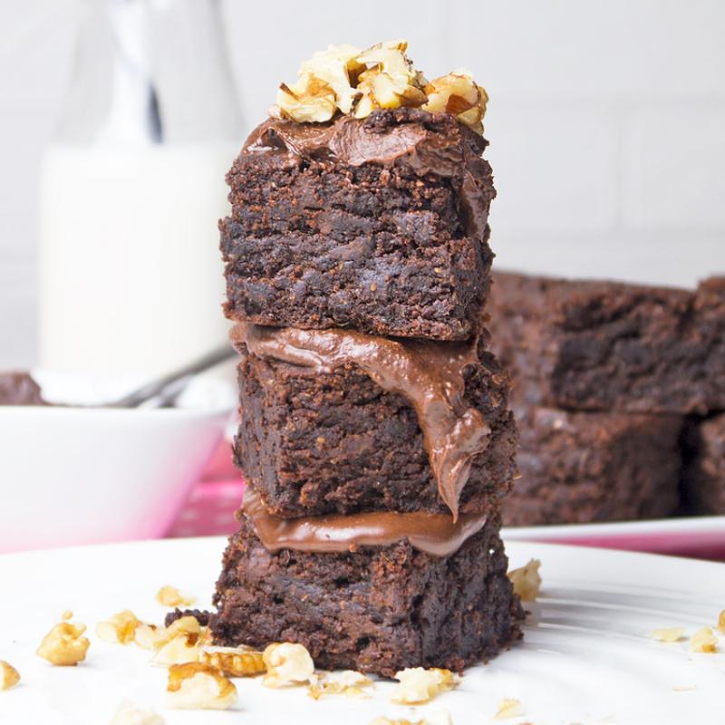 Healthy Vegan Brownies Ingredients