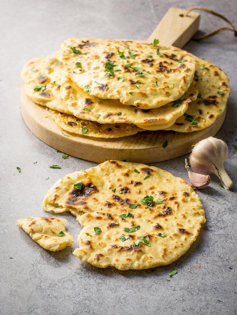 Herb-Infused Flatbreads