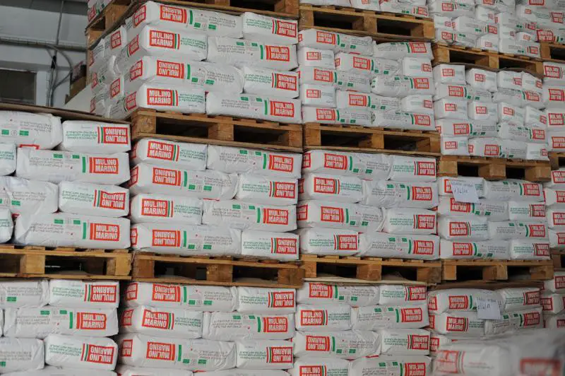 Different types of heritage grain flour