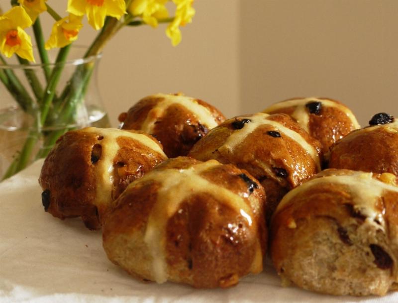 Hot Cross Buns Freshly Baked