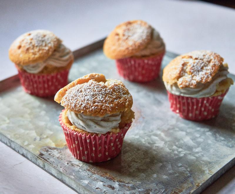 Ice Cream Scoop for Consistent Cupcake Filling