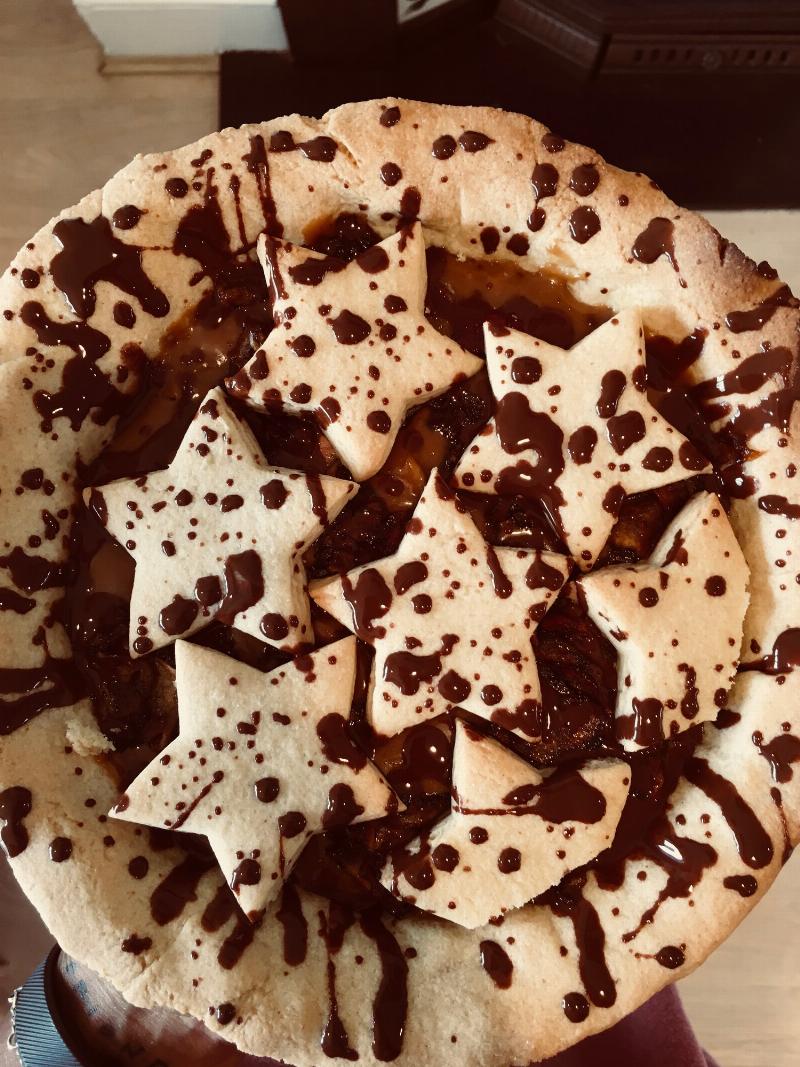 Baking Keto Espresso Cookies: Dough balls are placed on a baking sheet, ready to be transformed into delicious treats in the oven.