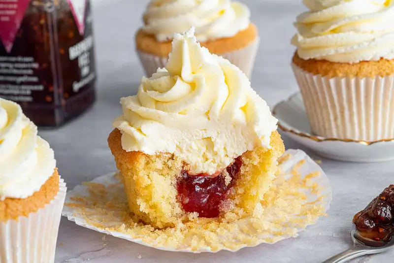 Keto Lemon Cupcakes Baking Process