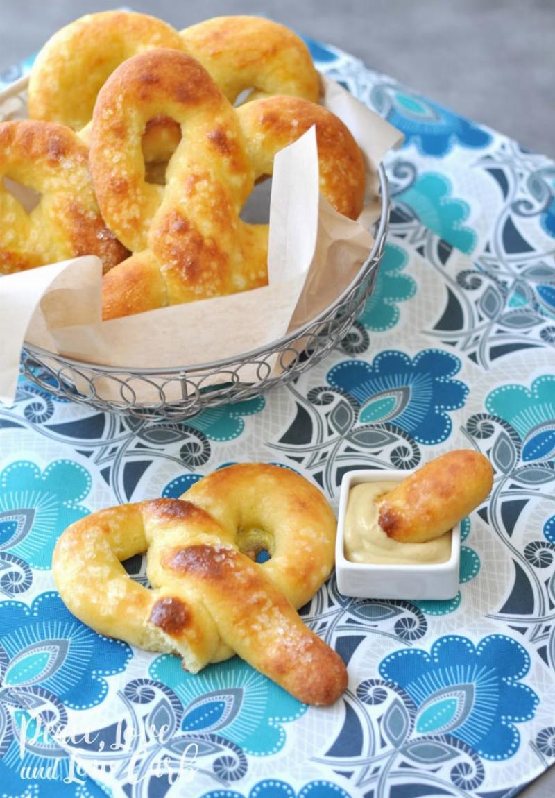 Soft Keto Pretzels Freshly Baked