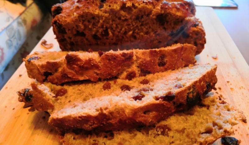 Kneading Cinnamon Bread Dough