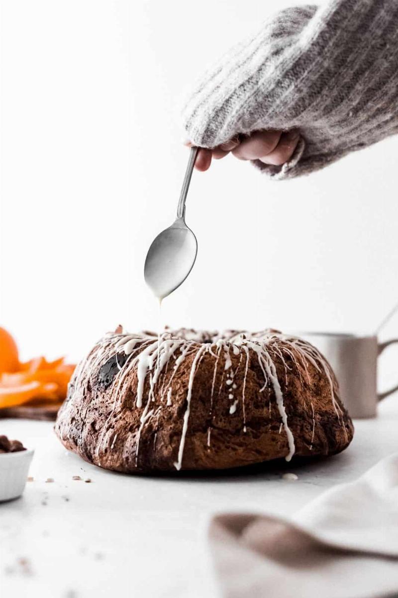 Kneading Vegan Bread Dough