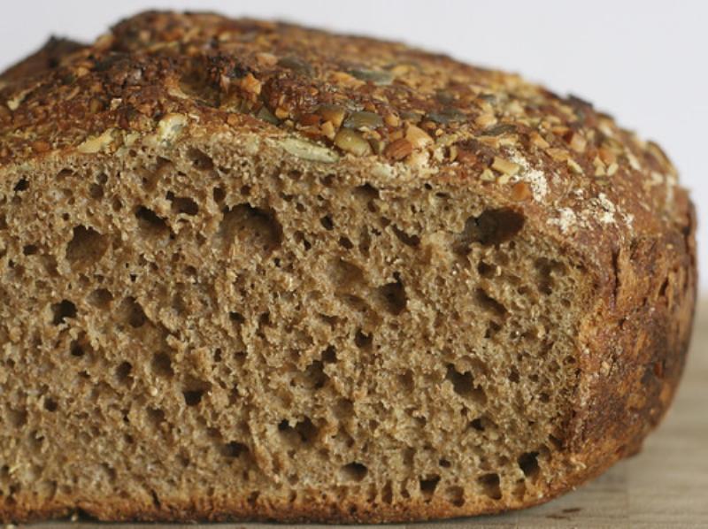 Kneading Whole Wheat Dough