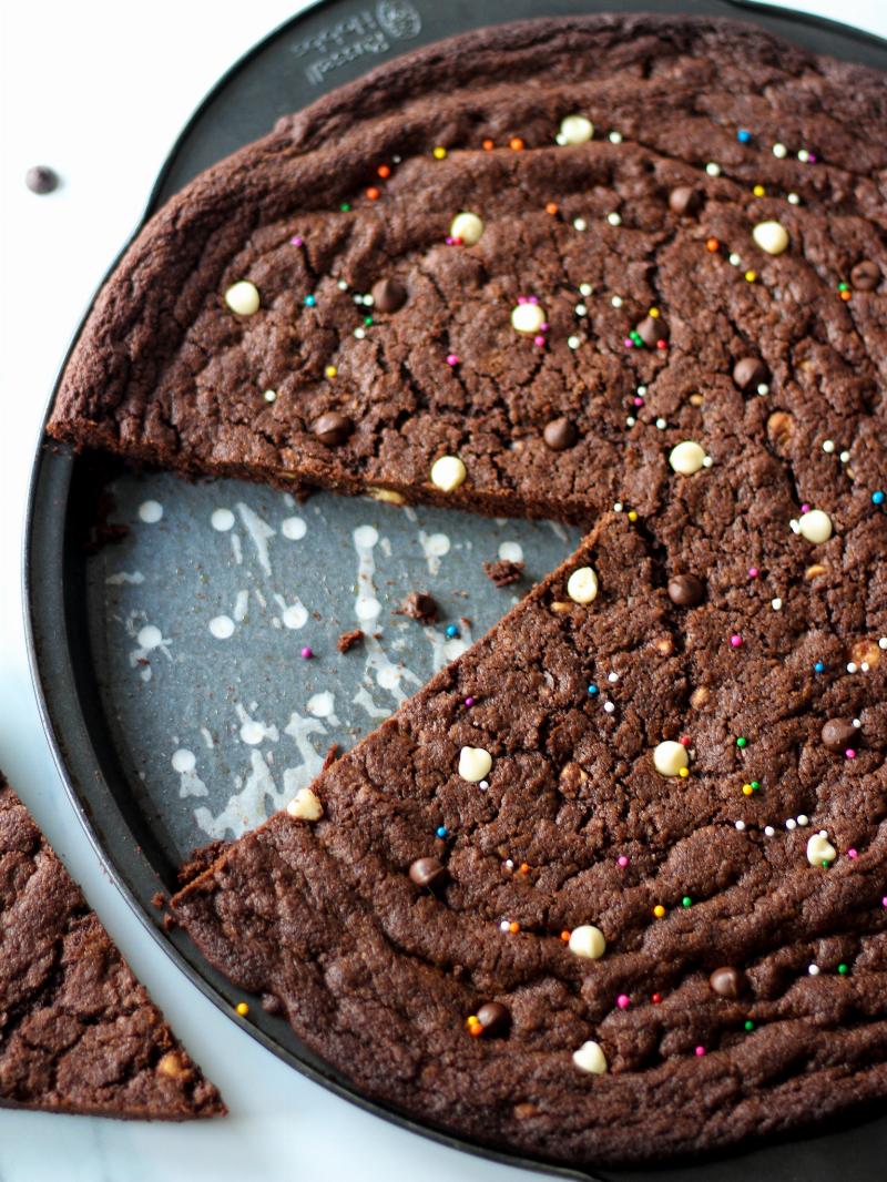 Giant Chocolate Chip Cookie Close-up