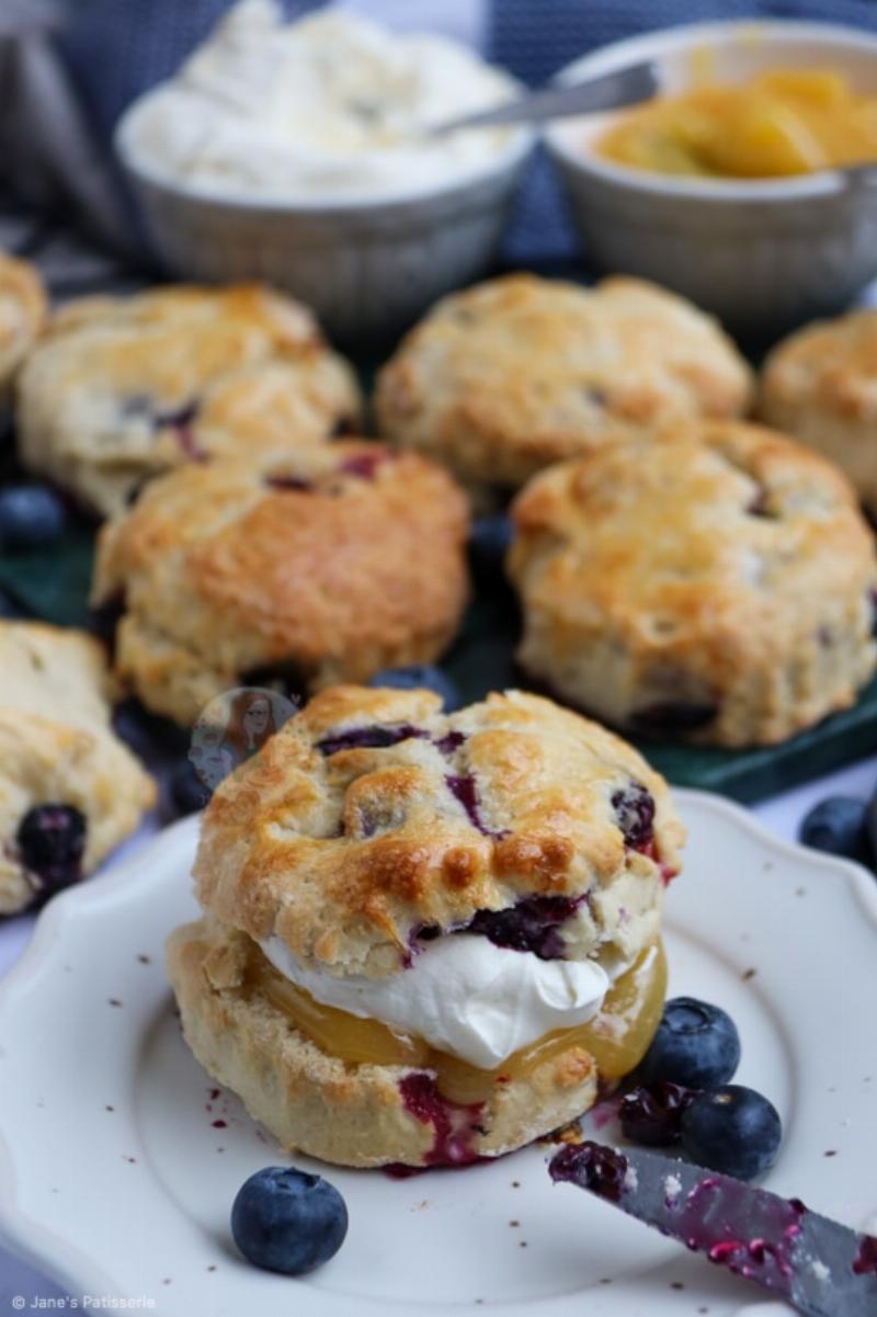 Lemon Blueberry Scones Recipe