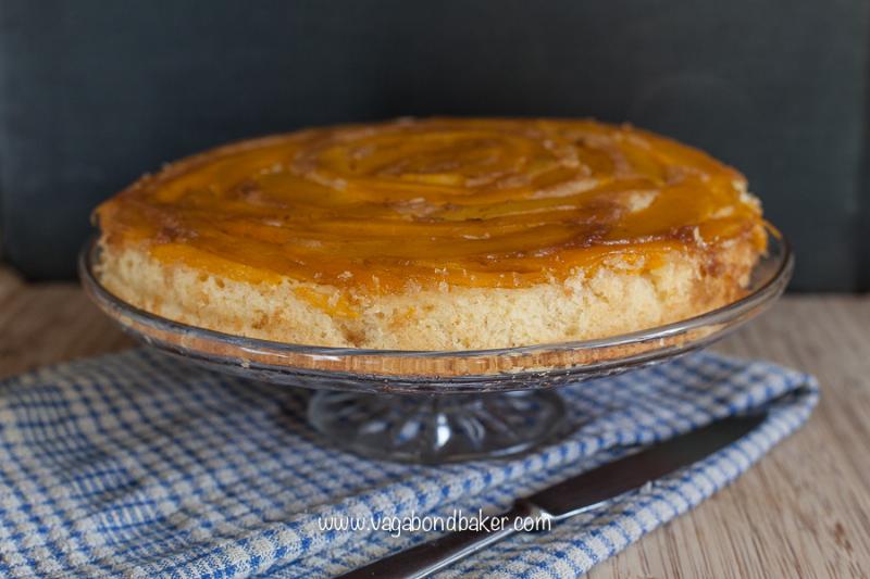 Mango Upside-Down Cake