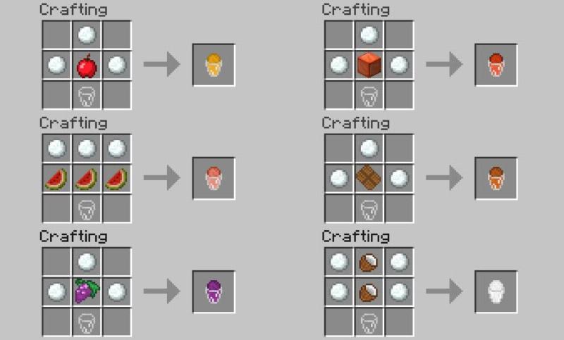 Crafting Bread in Minecraft