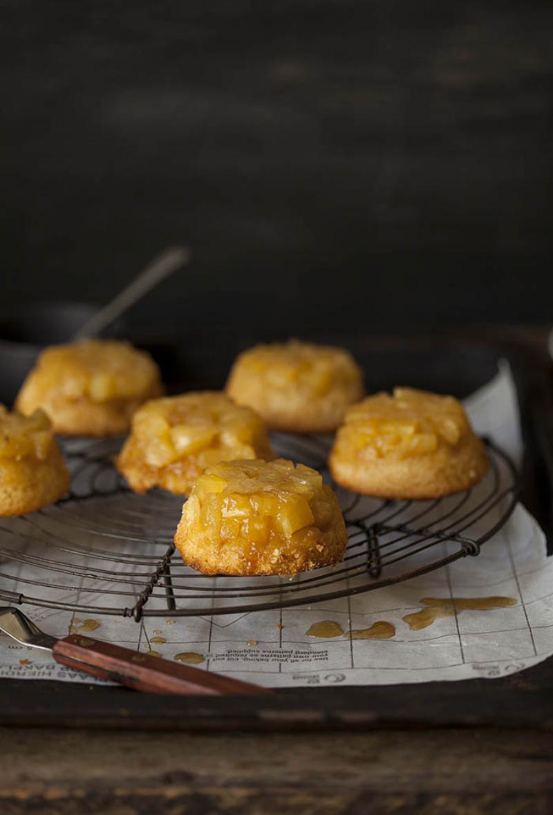 Mixing the Cake Batter for Pineapple Upside-Down Cake