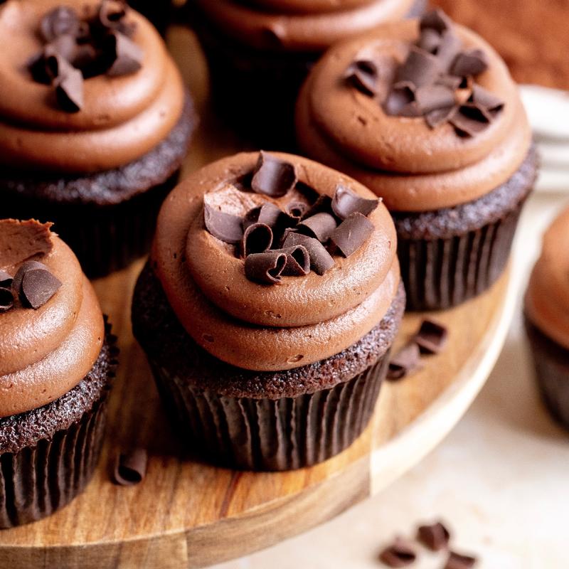 Step-by-Step Mixing of Chocolate Cupcake Batter