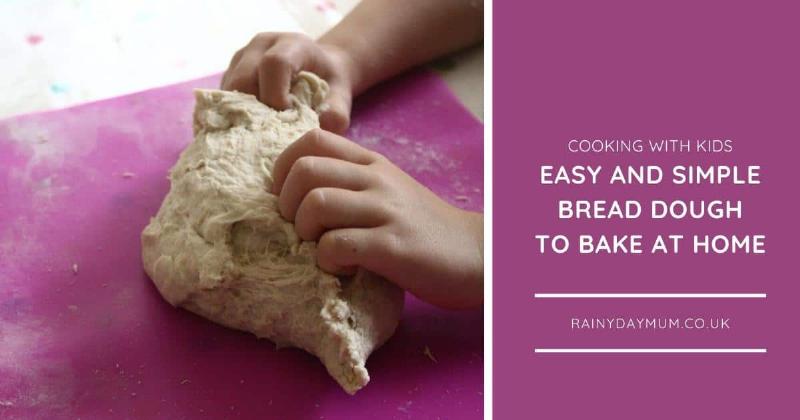 Children Mixing Dough