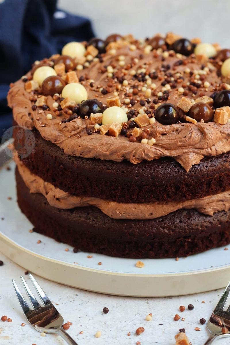 Moist Chocolate Birthday Cake