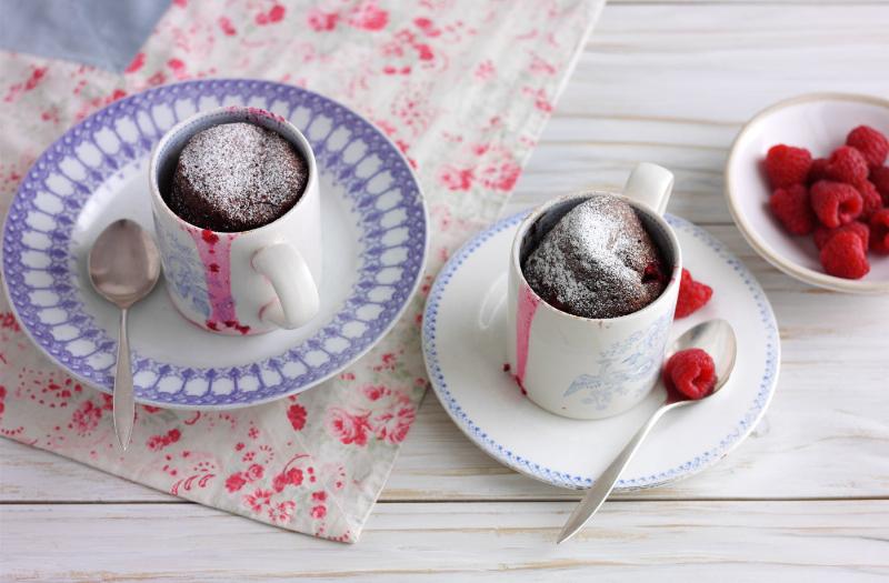 Mother's Day Chocolate Mug Cake