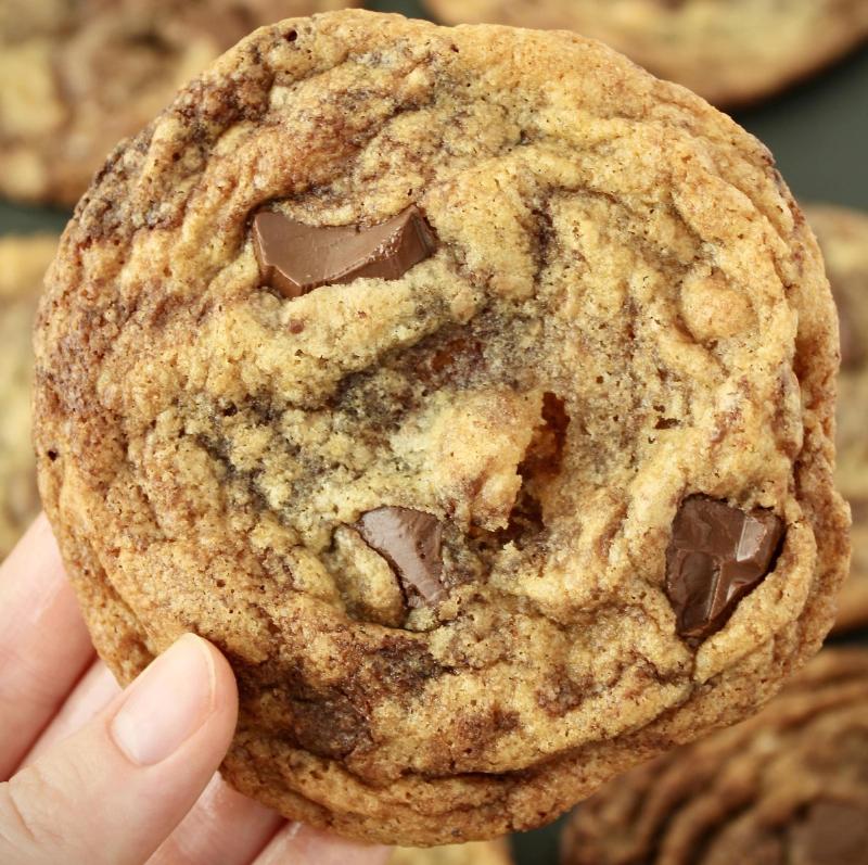 Preparing Nutella Swirl Cookies