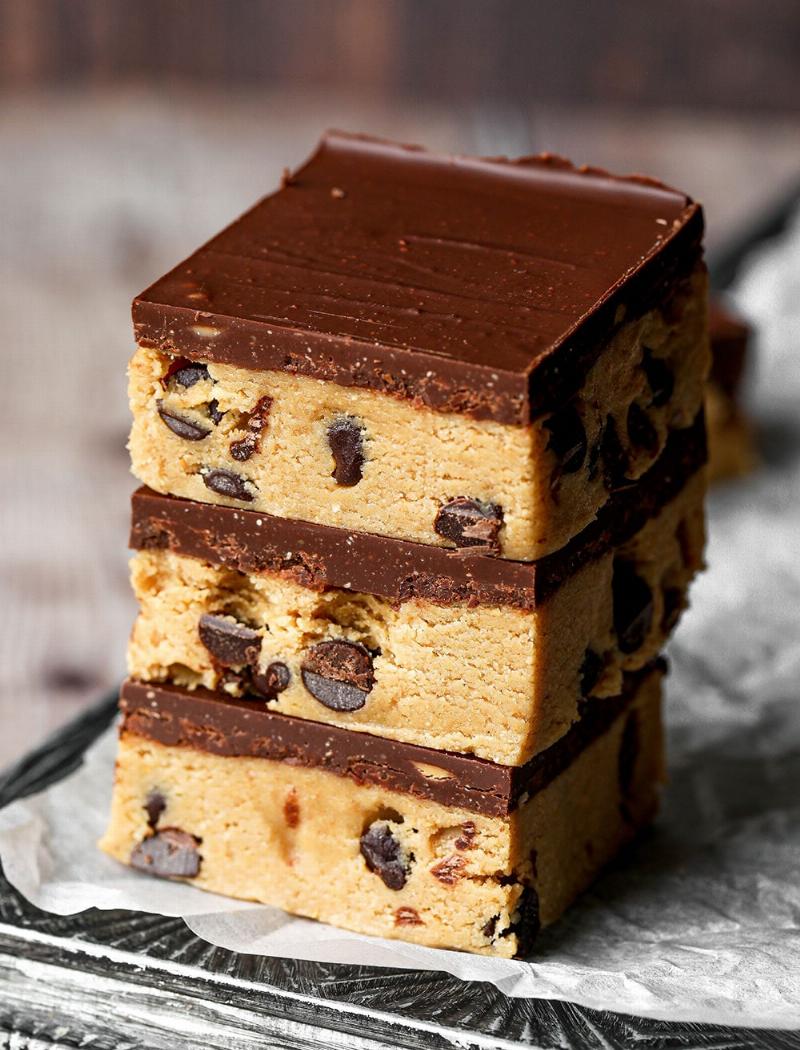 Peanut Butter Cookie Dough with Chocolate Chips