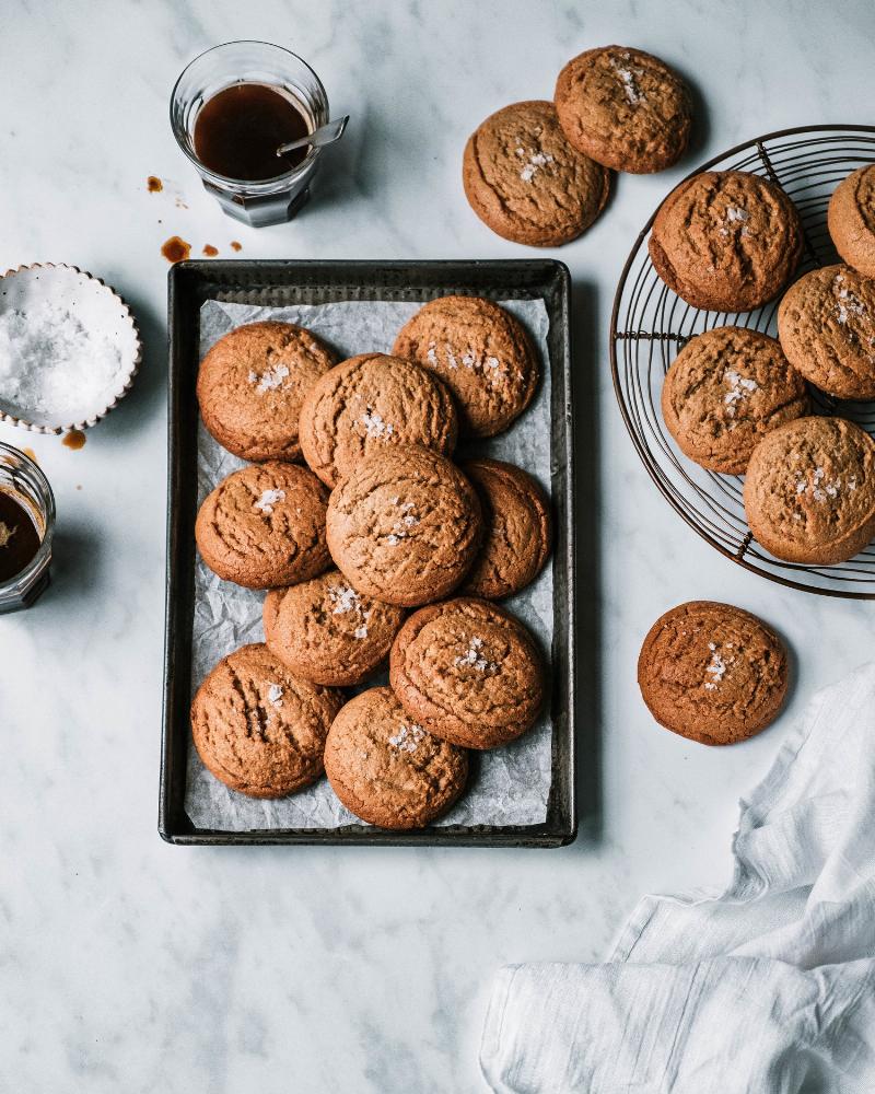 Peanut Butter Cookies Baking