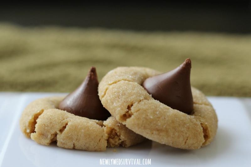 Variations of Peanut Butter Kiss Cookies, Including Peanut Butter Blossoms and Chocolate Peanut Butter Kisses