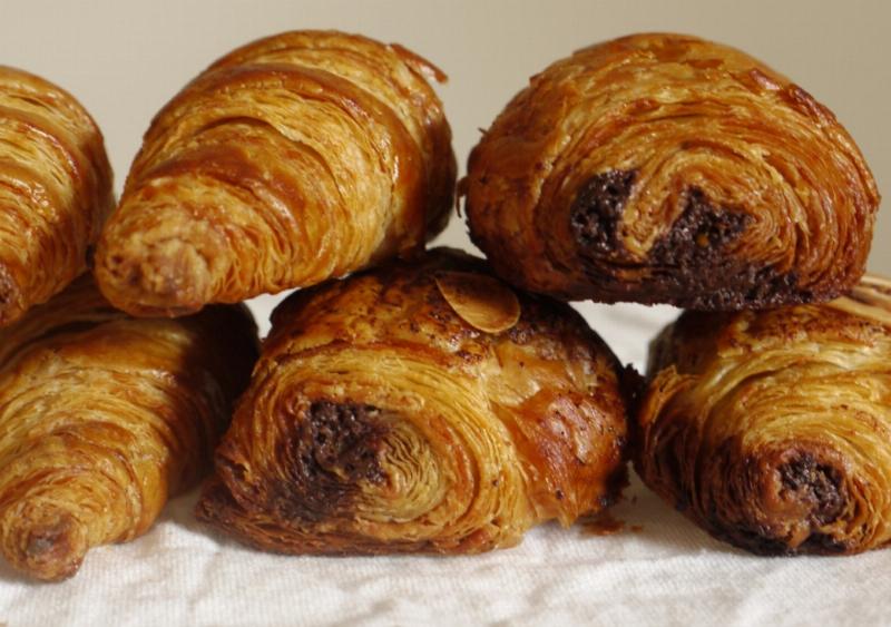 Perfectly Layered Almond Croissant