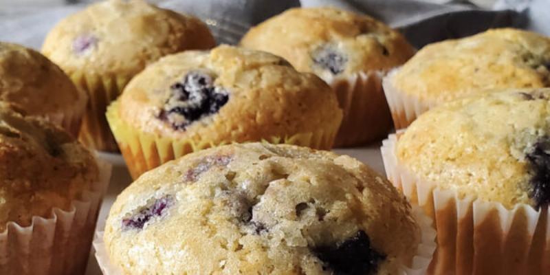 Essential Ingredients for Baking Blueberry Muffins