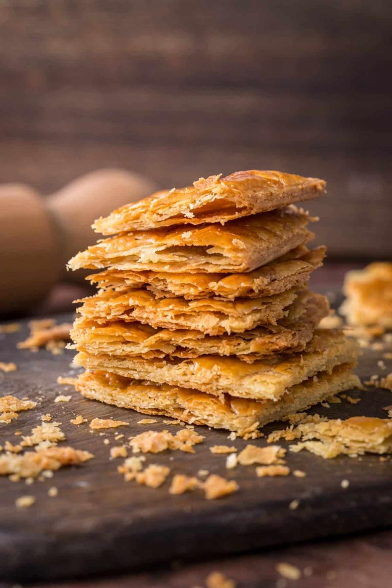 Golden Brown Pie Crust with Flaky Layers