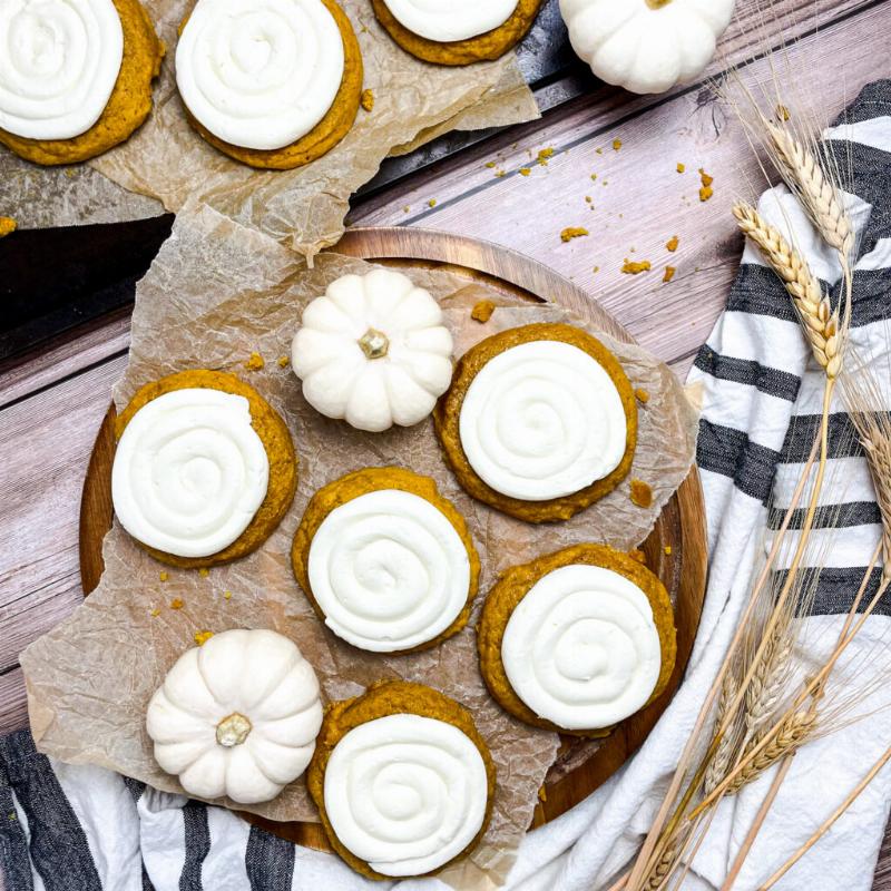 Perfect Pumpkin Cookie Texture