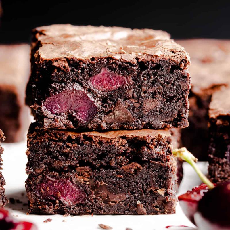 Perfectly Baked Gluten-Free Brownies: A Close-up of Fudgy, Delicious Gluten-Free Brownies