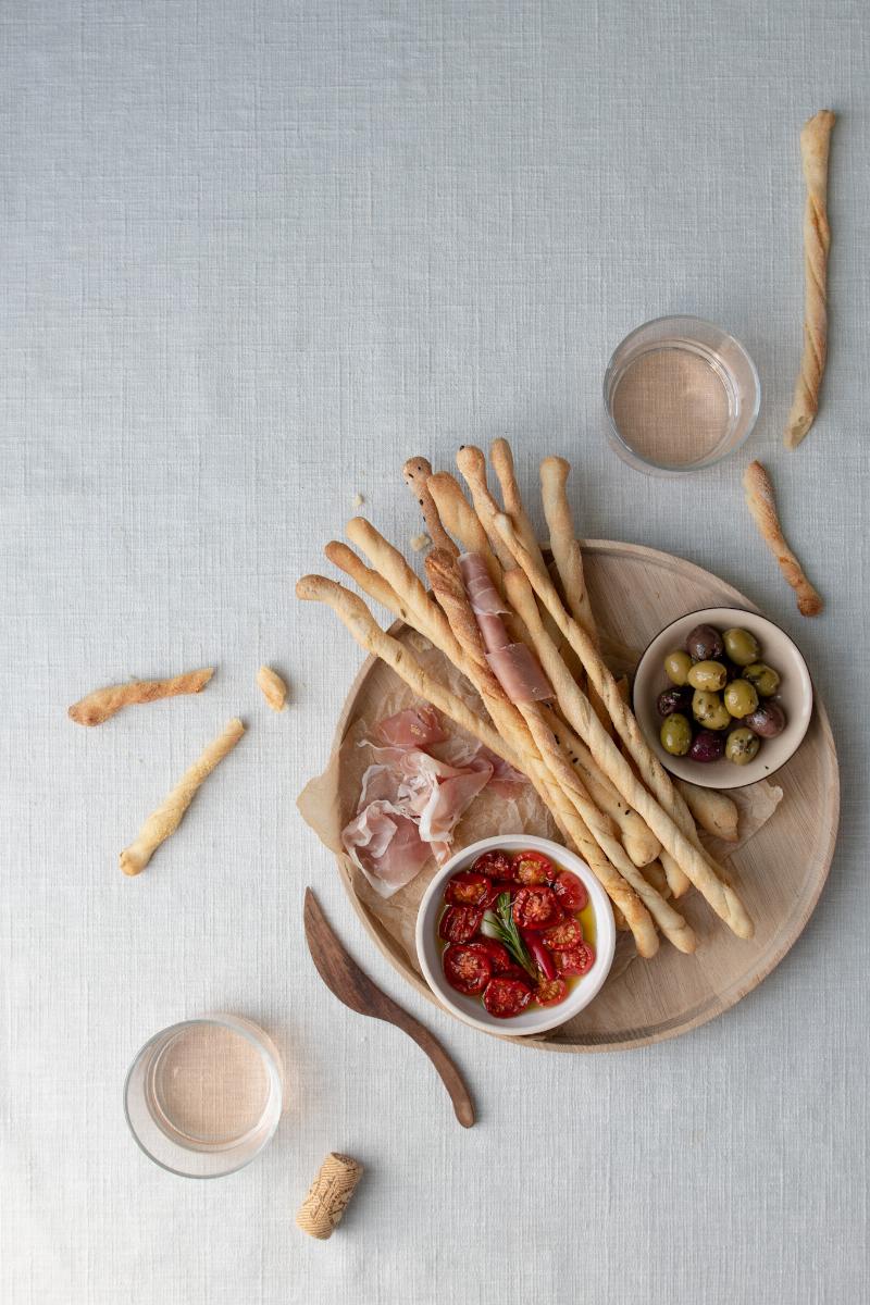 Perfectly Baked Golden Brown Bread Sticks