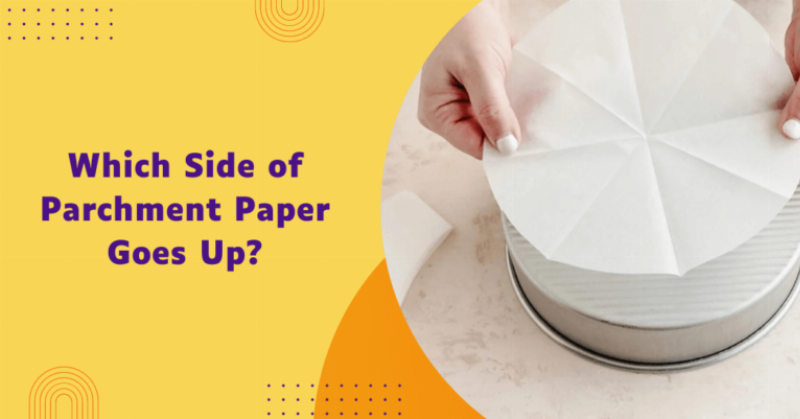 Using parchment paper to prevent sticking and burning