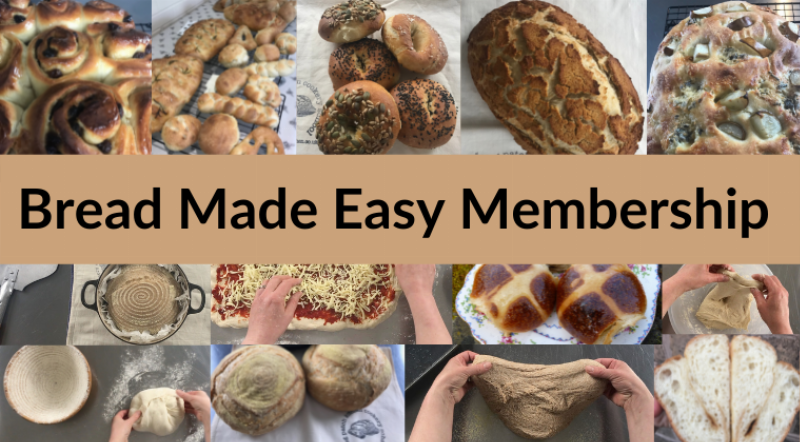 Proper proofing is essential for light and airy bread