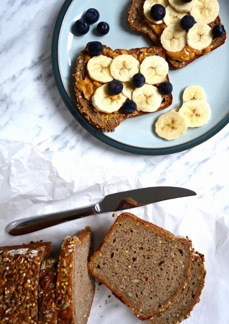 Serving Pumpernickel Bread