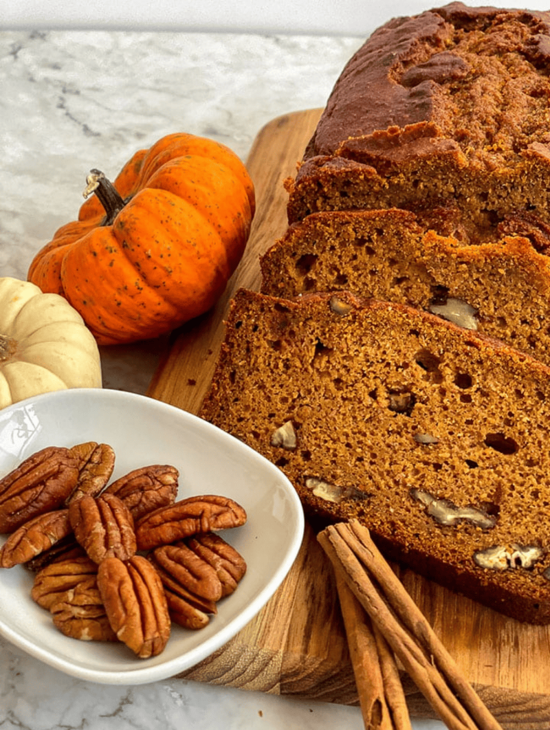 Ingredients for Moist Pumpkin Bread