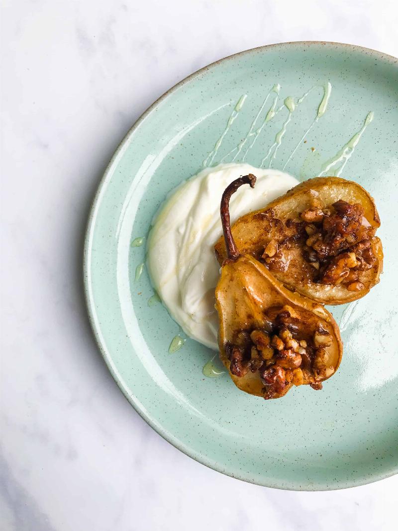 Ripe Pears Ready for Baking