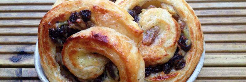 Rolling and Folding Puff Pastry Dough to Create Layers