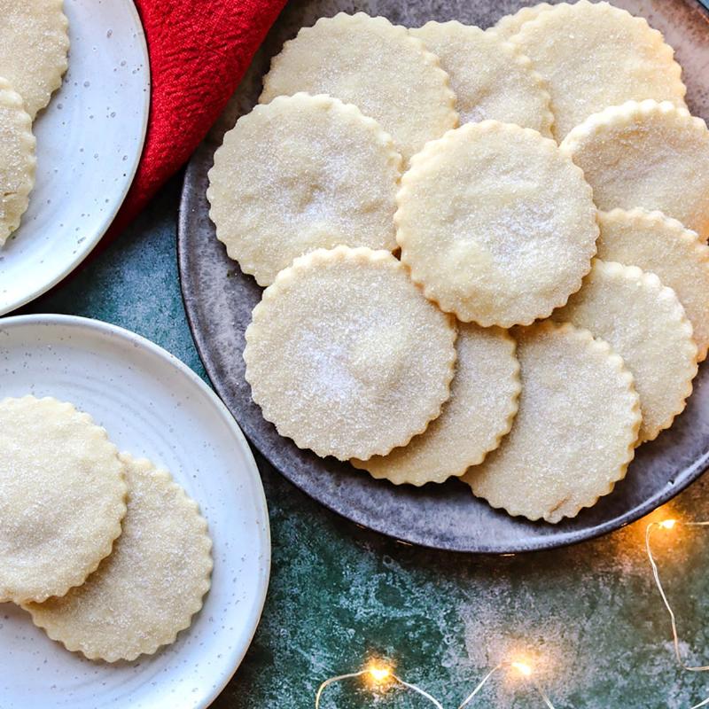 Scottish Shortbread Dough Preparation