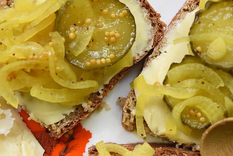 Serving Bread and Butter Pickles