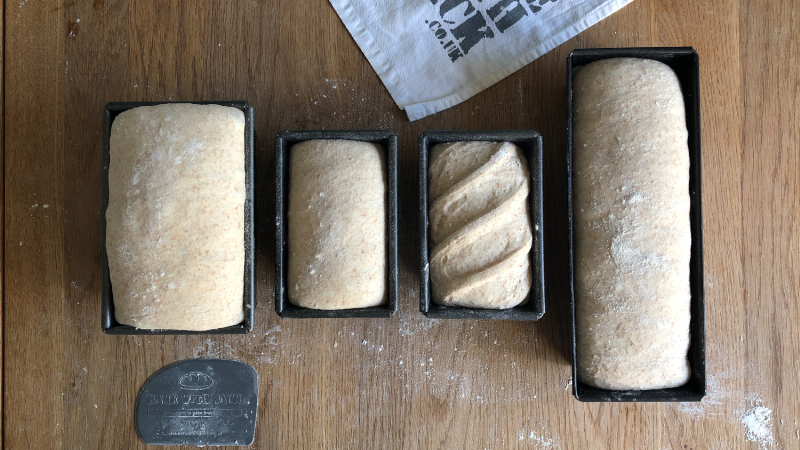 Shaping Bread Dough into a Loaf