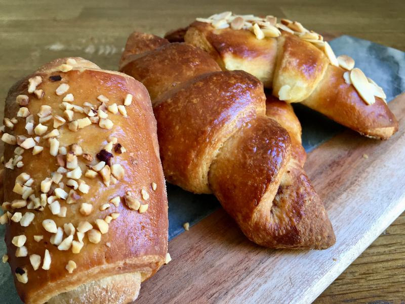 Shaping Chocolate Croissants with Filling